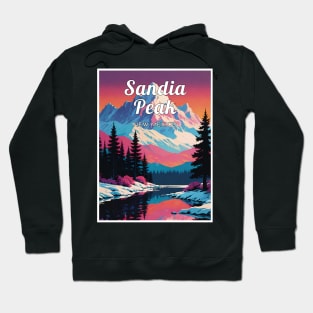 Sandia Peak ski New Mexico USA Hoodie